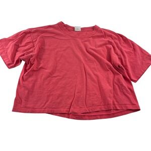 Palmettos A State Of Mind Womens Vintage Salmon T-Shirt Cotton Short Sleeve‎ Top